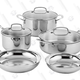 Cuisinart Classic Stainless Set (8-Pieces) | $100 | Amazon